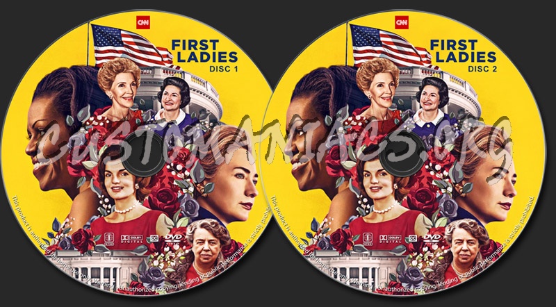 First Ladies dvd label