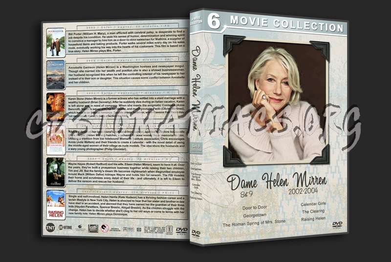 Dame Helen Mirren Filmography - Set 9 (2002-2004) dvd cover