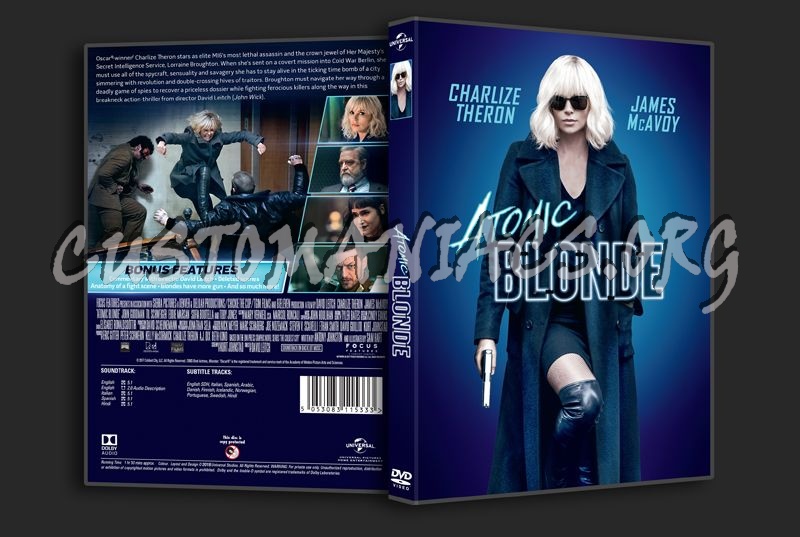 Atomic Blonde dvd cover