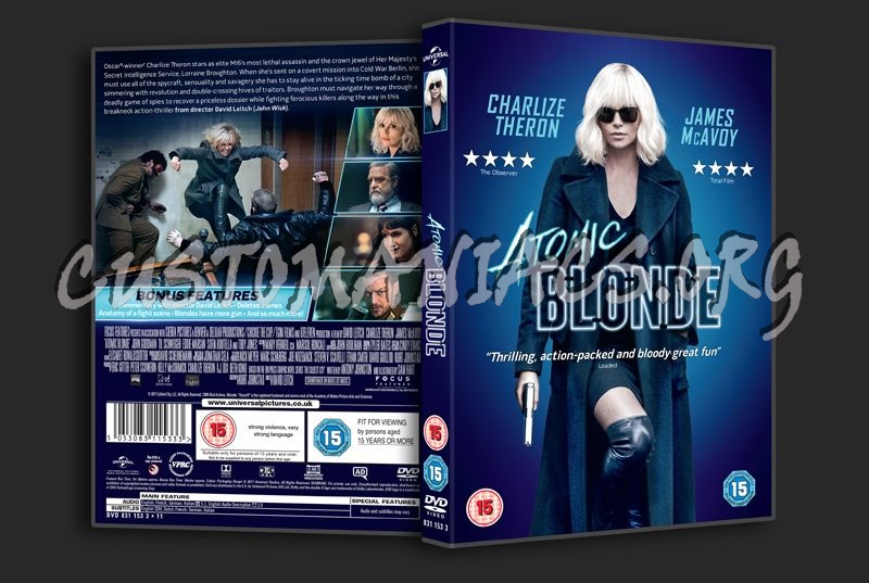 Atomic Blonde dvd cover