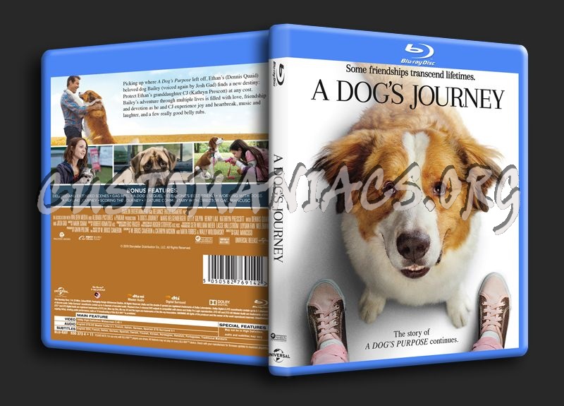 A Dog's Journey blu-ray cover