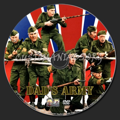 Dad's Army The Movie dvd label