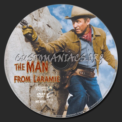 The Man from Laramie dvd label