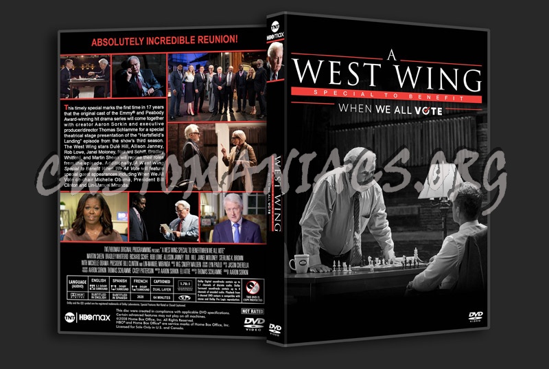 A West Wing Special to Benefit When We All Vote dvd cover