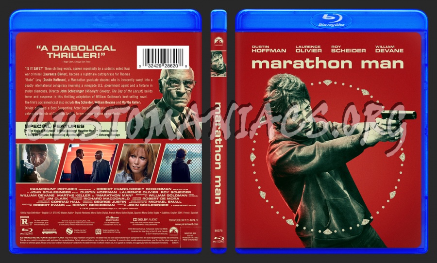 Marathon Man blu-ray cover