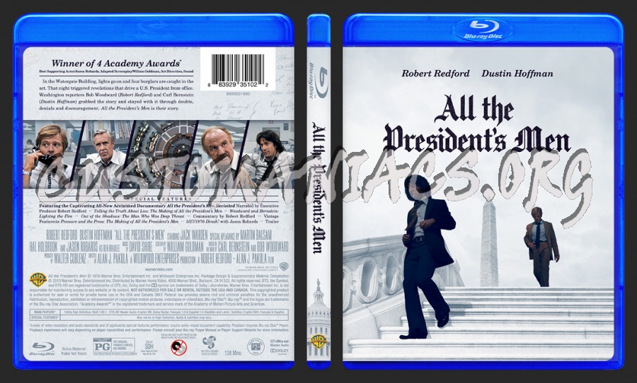 All the President's Men blu-ray cover