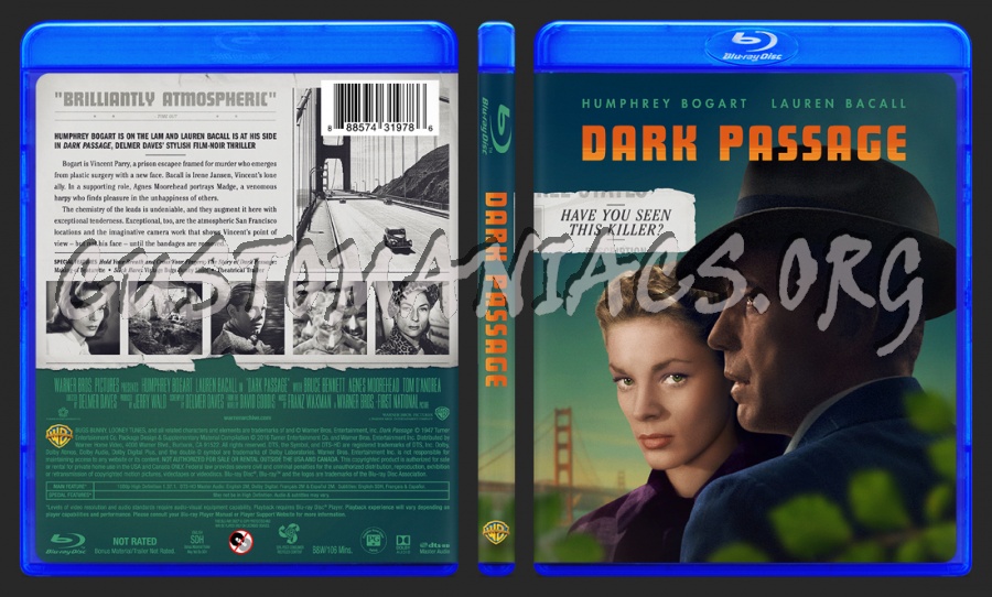 Dark Passage blu-ray cover