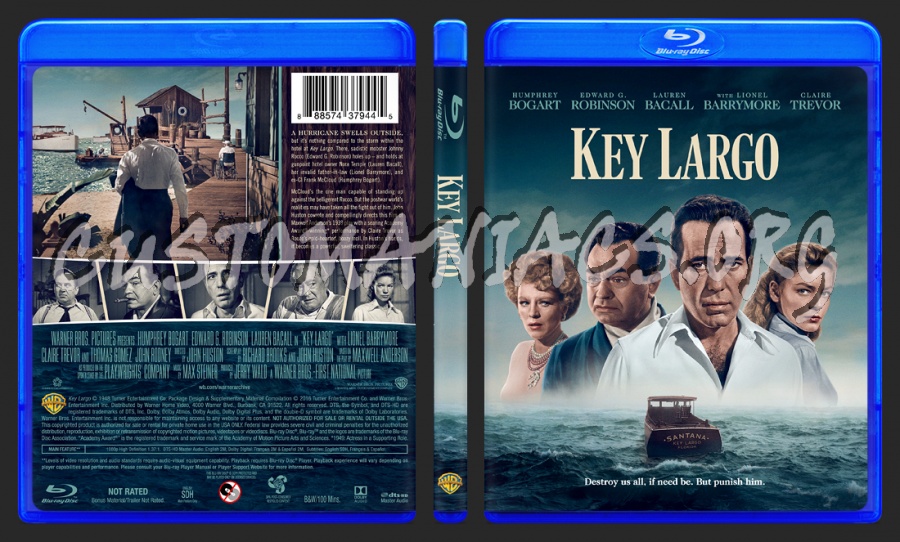 Key Largo blu-ray cover