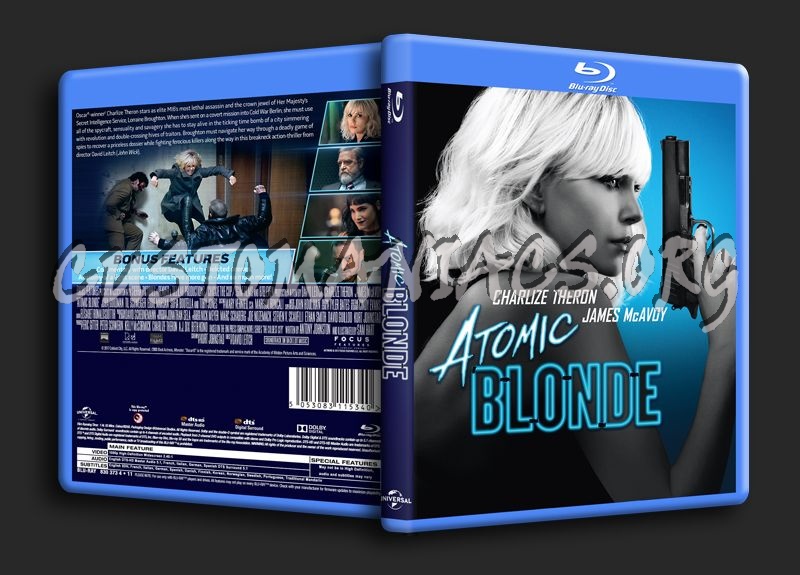 Atomic Blonde blu-ray cover