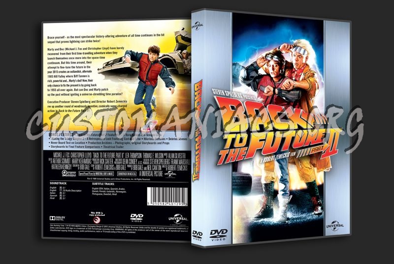 Back to the Future Part 2 dvd cover