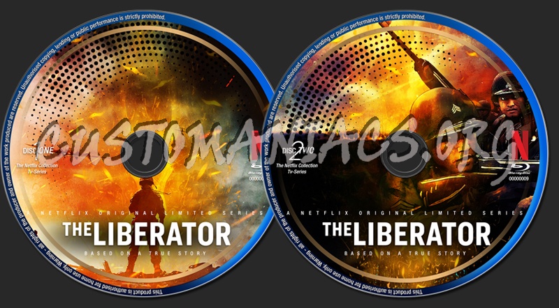 The Liberator (2020) - The Netflix Collection blu-ray label