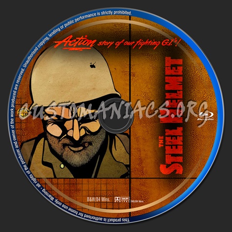 The Steel Helmet (1951) blu-ray label