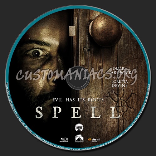 Spell blu-ray label