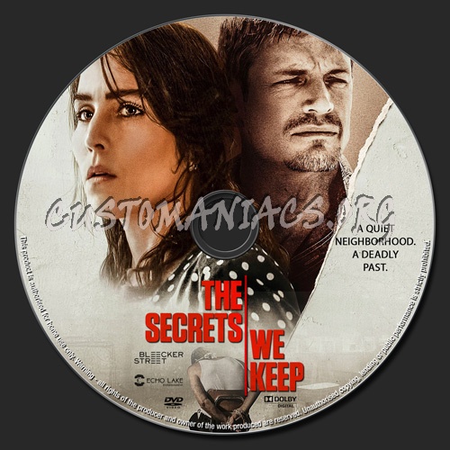The Secrets We Keep dvd label