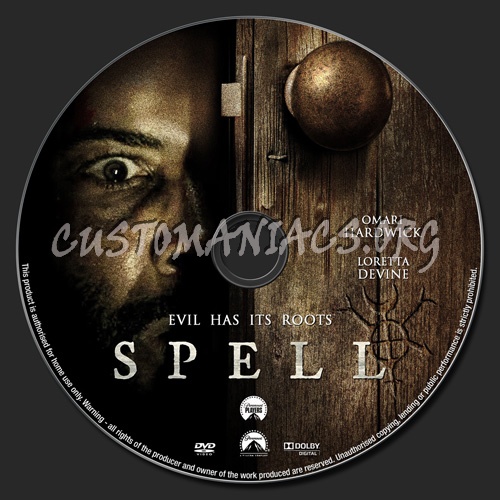 Spell dvd label