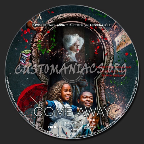 Come Away dvd label