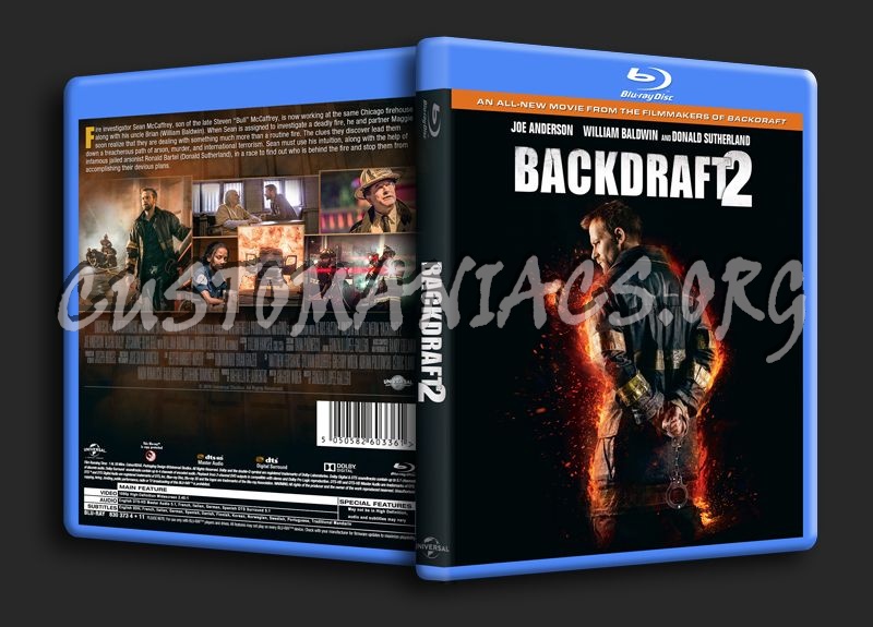 Backdraft 2 blu-ray cover