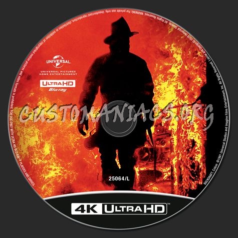 Backdraft 4K blu-ray label