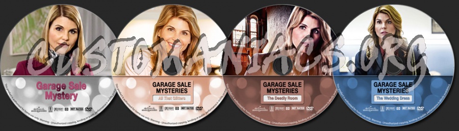 Garage Sales Mysteries - Collection 1 dvd label