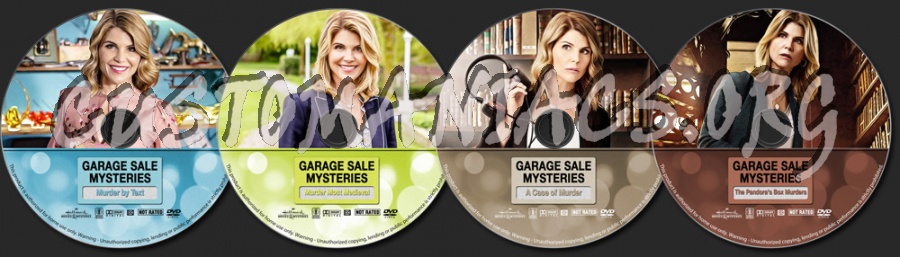 Garage Sales Mysteries - Collection 3 dvd label