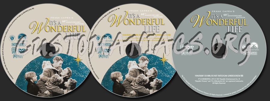 It's a Wonderful Life dvd label