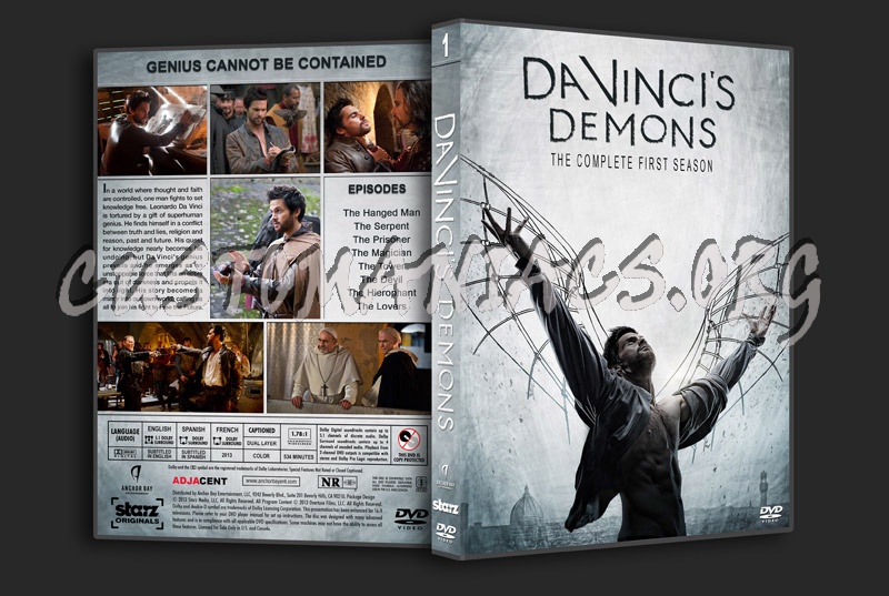 Da Vincis Demons - Season 1 dvd cover