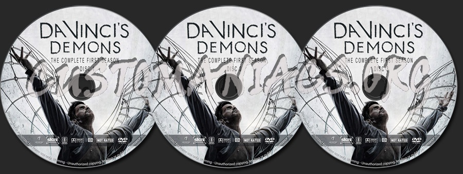 Da Vincis Demons - Season 1 dvd label