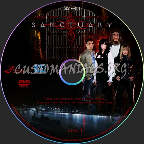 Sanctuary dvd label