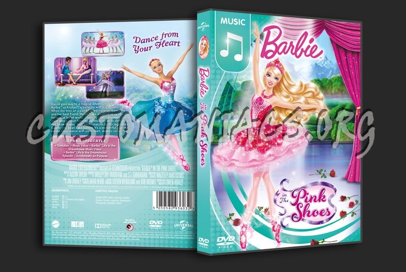 Barbie in the Pink Shoes dvd cover