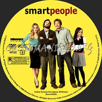 Smart People dvd label