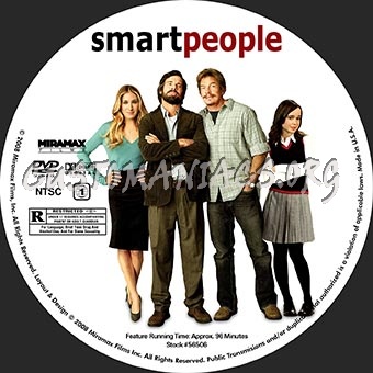 Smart People dvd label