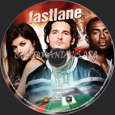 Fastlane Discs dvd label