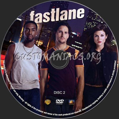 Fastlane Discs dvd label