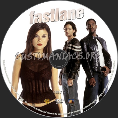 Fastlane Discs dvd label