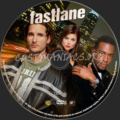 Fastlane Discs dvd label