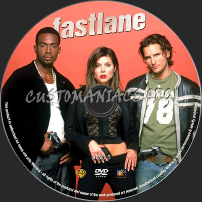 Fastlane Discs dvd label