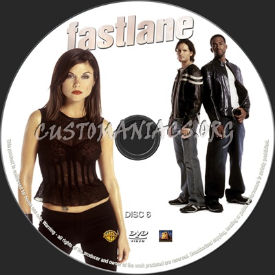 Fastlane Discs dvd label