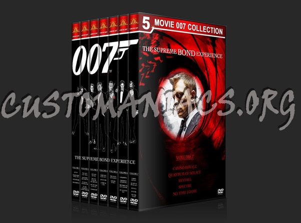 The Supreme Bond Experience - Volumes 1-7 dvd cover