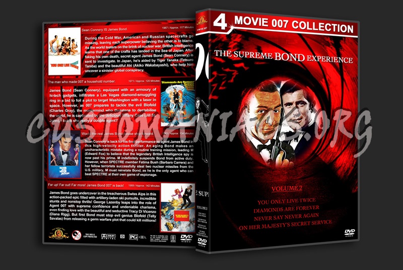 The Supreme Bond Experience - Volumes 1-7 dvd cover