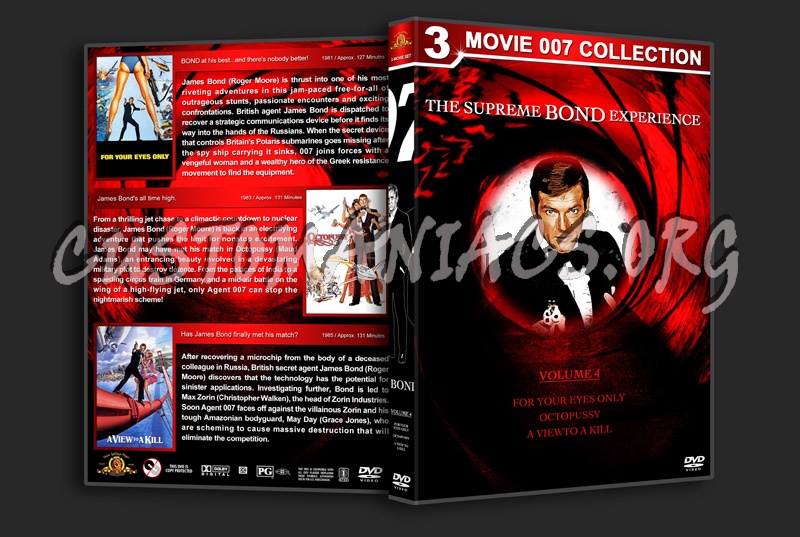 The Supreme Bond Experience - Volumes 1-7 dvd cover