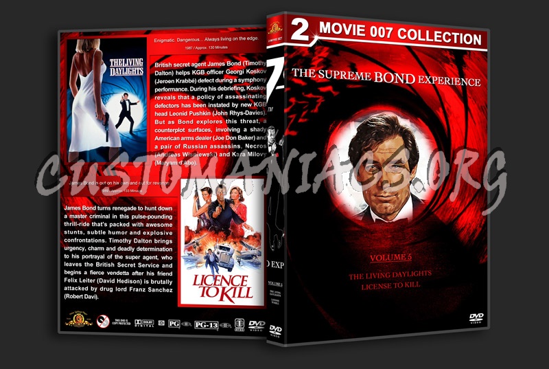 The Supreme Bond Experience - Volumes 1-7 dvd cover