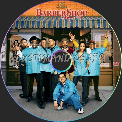 Barbershop dvd label