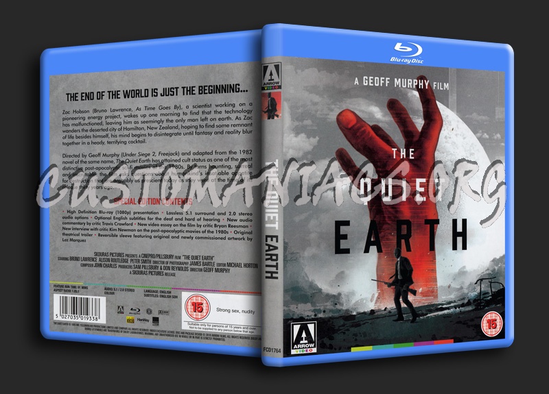 The Quiet Earth blu-ray cover