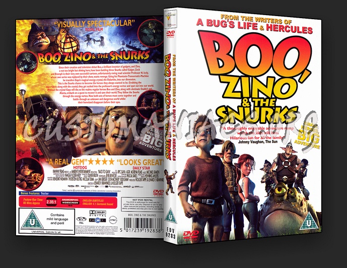 Boo Zino And The Snurks dvd cover