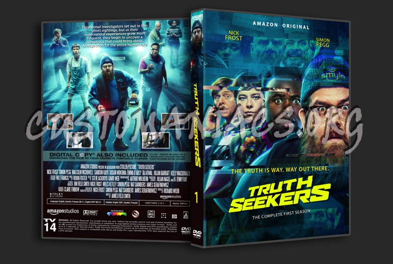 Truth Seekers Season 1 dvd cover