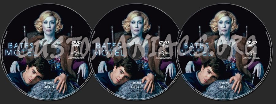 Bates Motel Season 5 dvd label