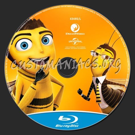 Bee Movie blu-ray label