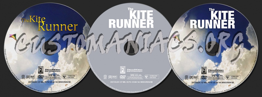 The Kite Runner dvd label