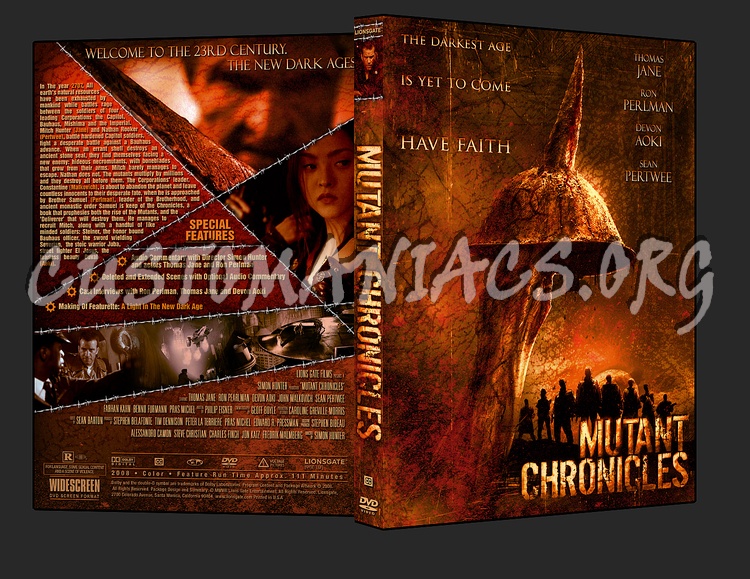 Mutant Chronicles dvd cover