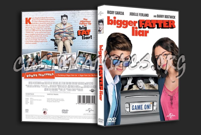 Bigger Fatter Liar dvd cover